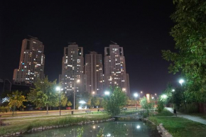 Skopje Sky City 19th Floor Twin & 25th & 33th Floor Apartments with Pool & Spa & Fitness & Parking Including in Price